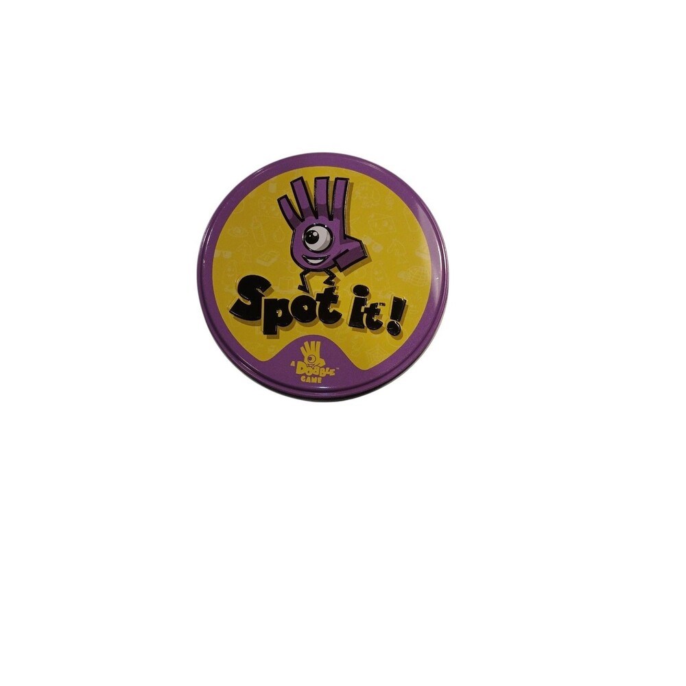 Spot it! Dobble Matching Card Game With Tin & Instructions Ages 6+ Complete Set